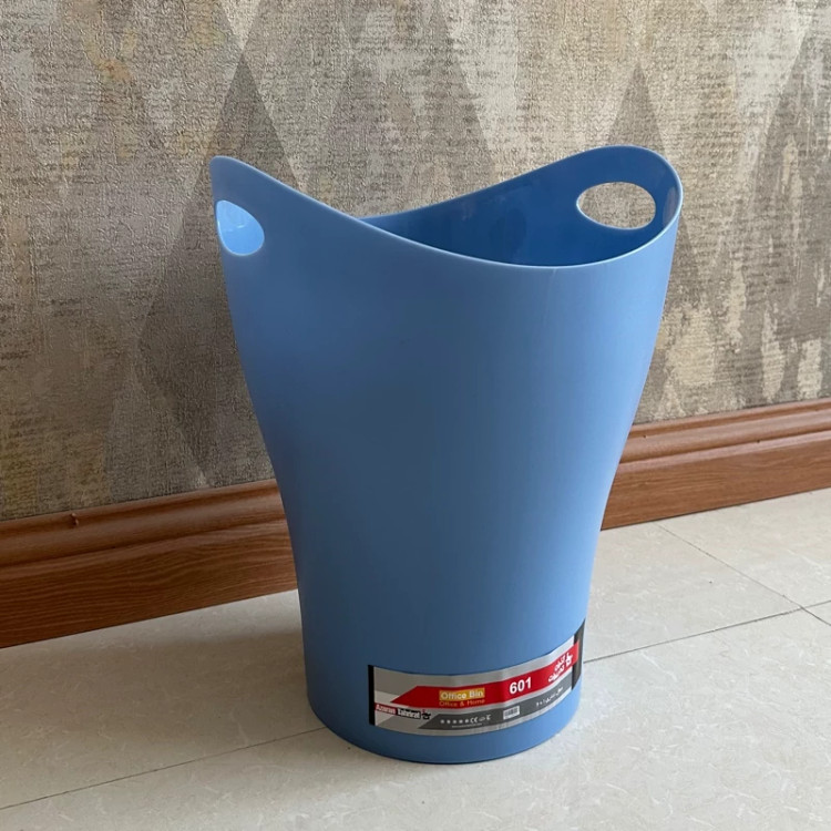 سطل آشغال اداری آبی روشن601